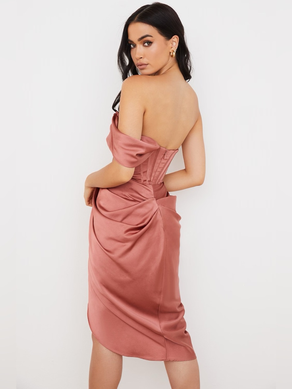 House of CB Janis Mauve Pink Dress - Picture 3 of 6